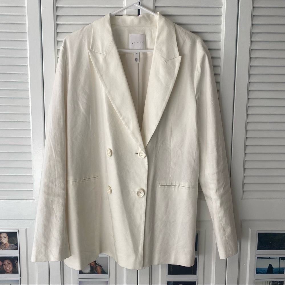 White Blazer